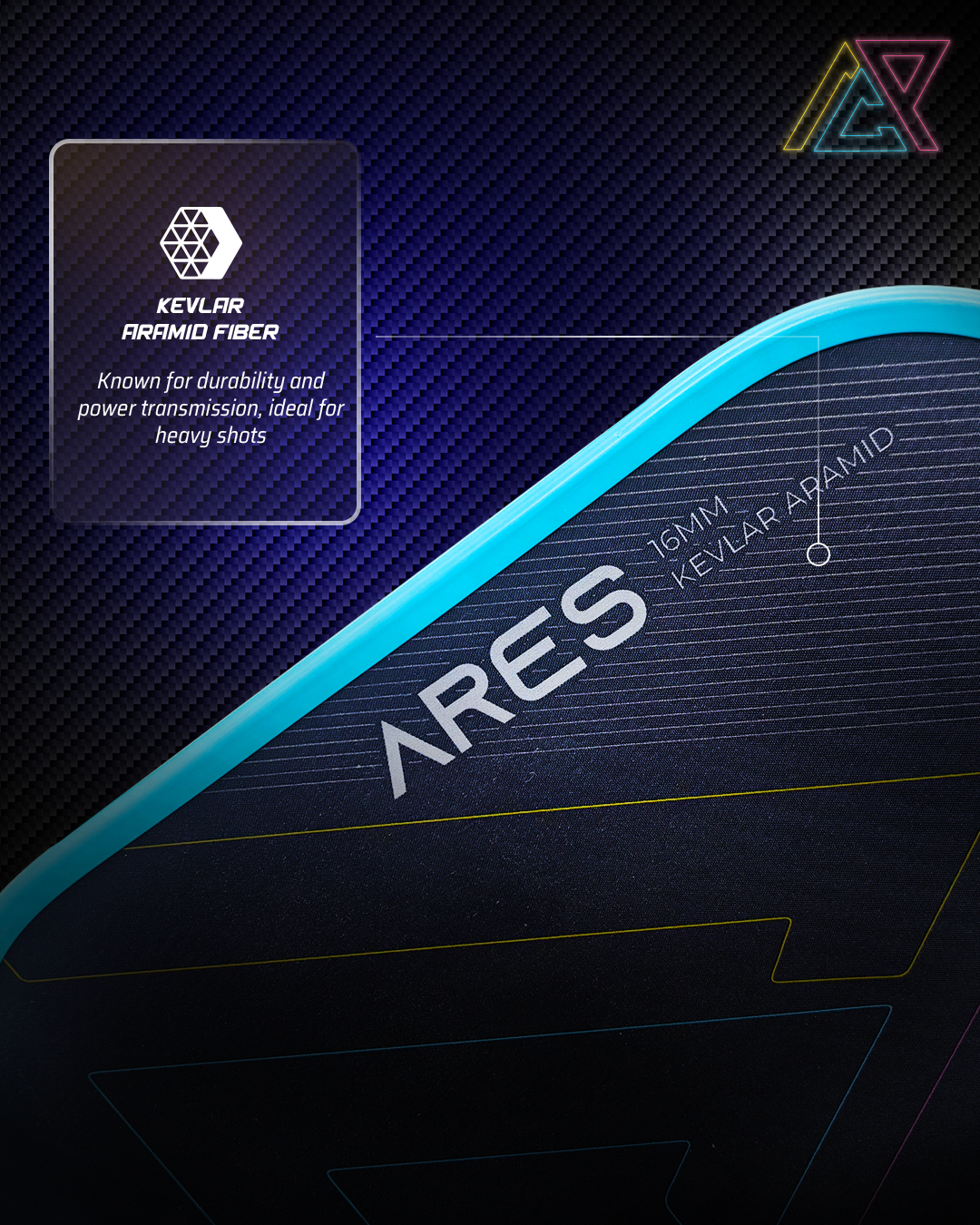 Toby's Pro ARES X ACP Pickleball Paddle