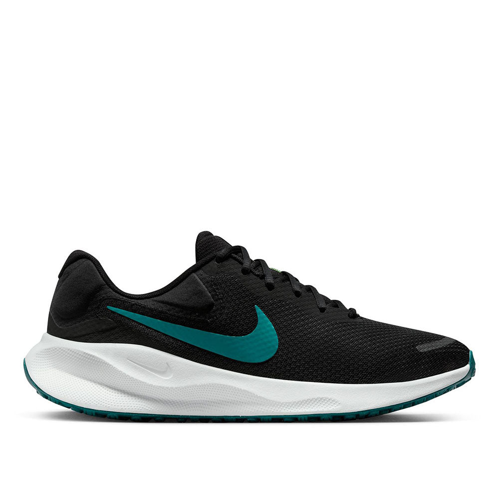 Nike Men s Revolution 7 Running Shoes Black Pure Platinum Lime