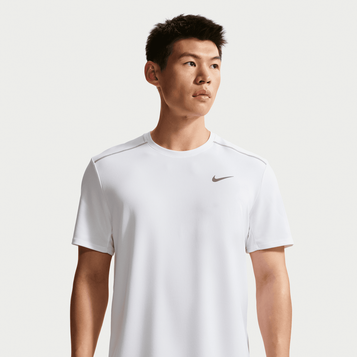 Nike Men's Miler Dri-FIT UV Protection Short-Sleeve Running Top