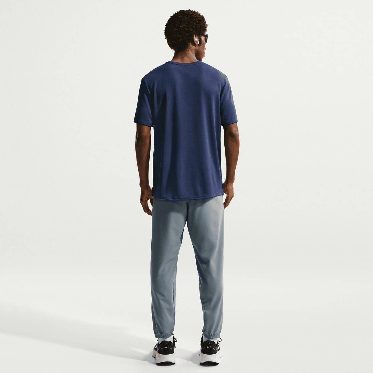 Nike Men's Miler Dri-FIT UV Protection Short-Sleeve Running Top
