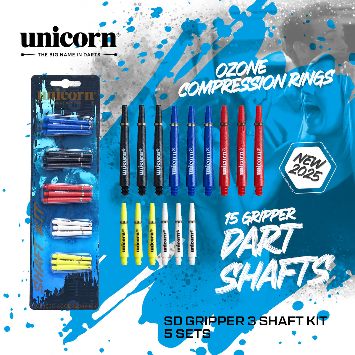 Unicorn SD Gripper 3 Shaft Kit (5 Sets)