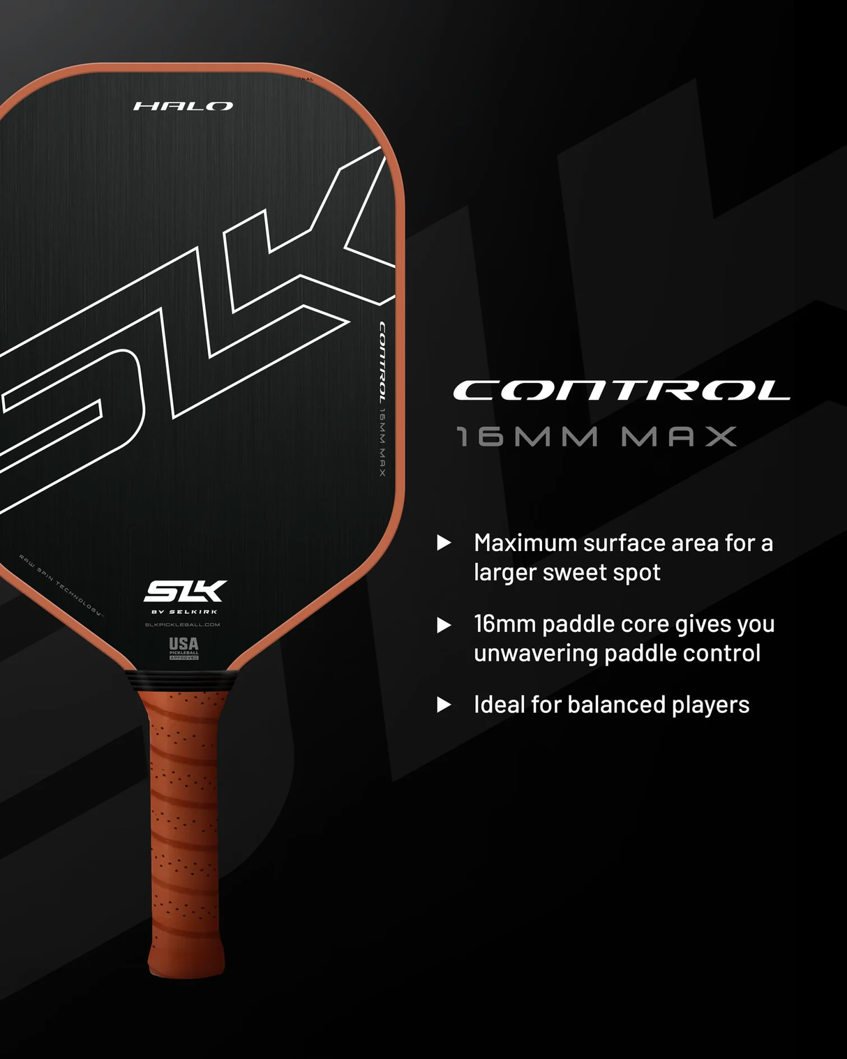 SLK HALO Control XL Pickleball Paddle