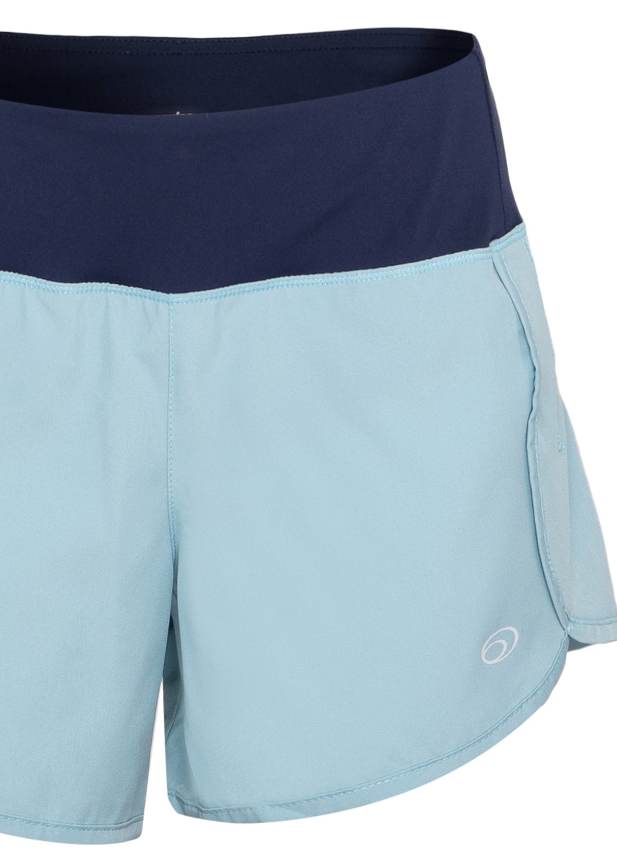 Equipe Women's Running Shorts with Inner Light Blue/Navy