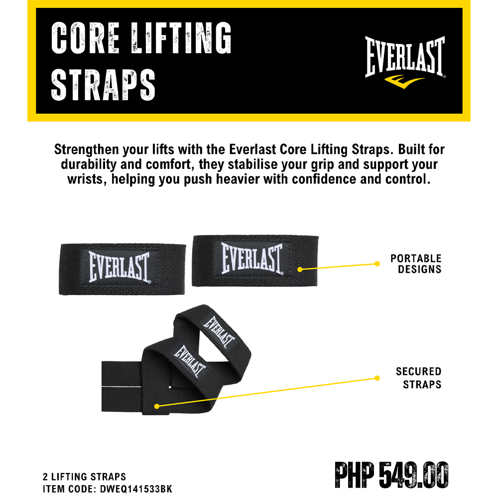 Everlast Core Lifting Straps