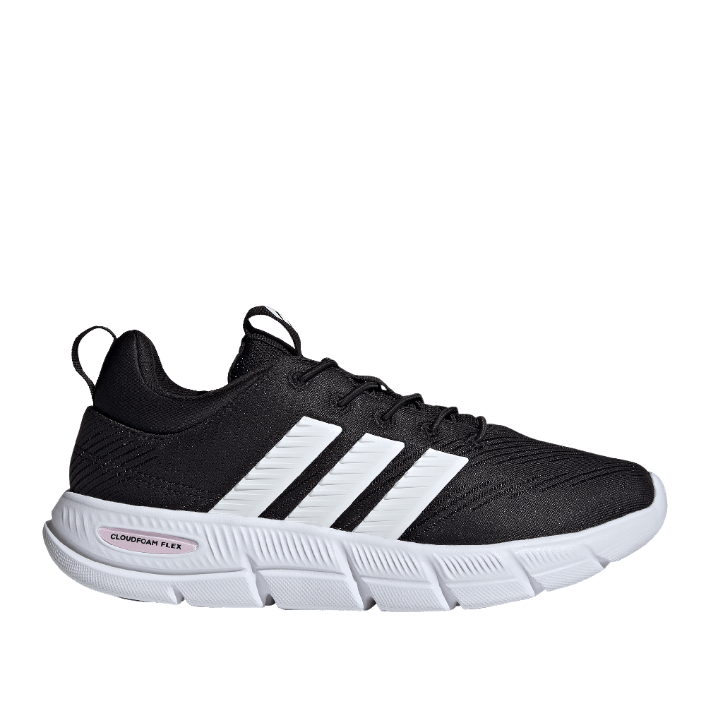 adidas Women's Cloudfoam Flex Elastic Laces Casual Shoes