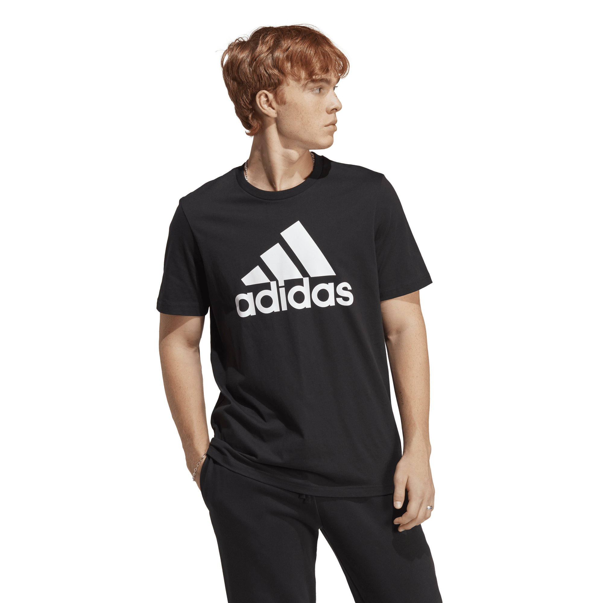 Adidas essentials t clearance shirt mens