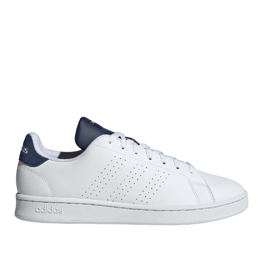 adidas Men s Advantage Casual Shoes Cloud White Cloud White Dark Blue Toby s Sports