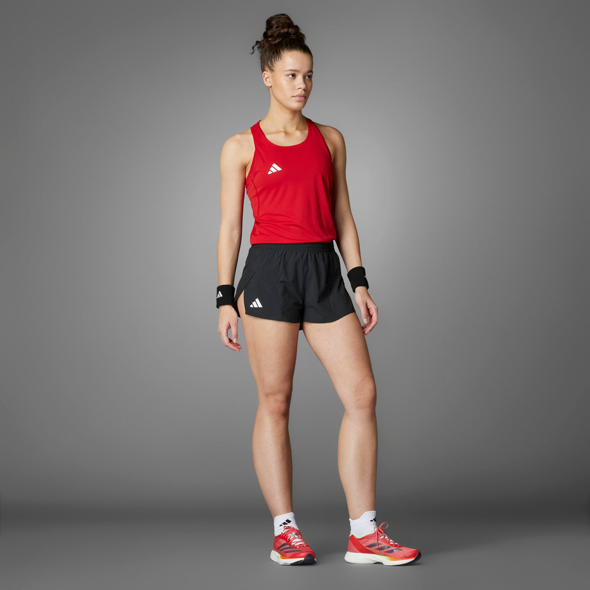 adidas Women's Adizero Essentials Running Split Shorts