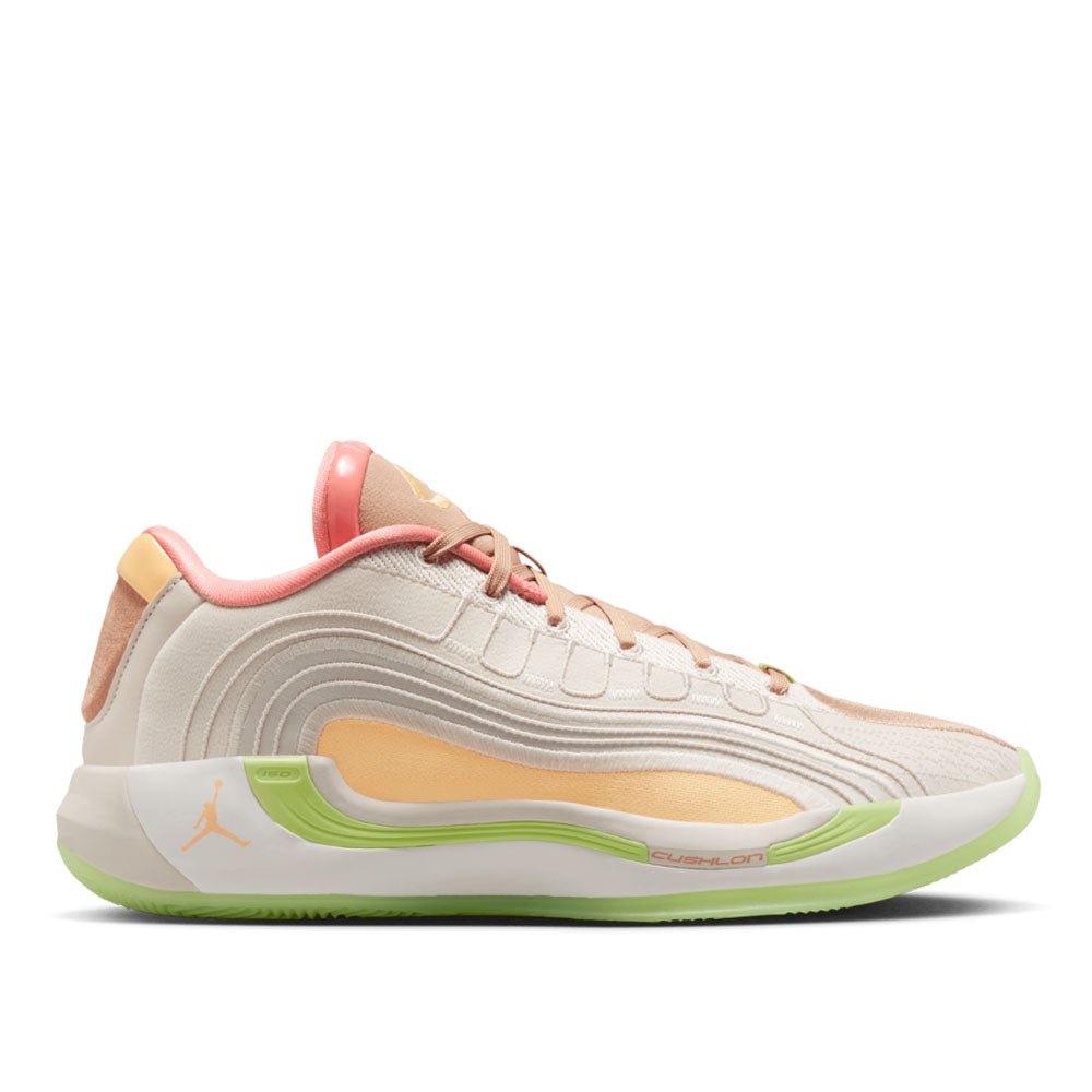 Jordan Men's Luka 4 PF "Light Orewood and Tangerine" Basketball Shoes