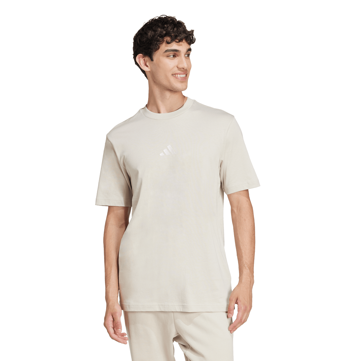 adidas Men's Essentials Small Logo Single Jersey T-Shirt