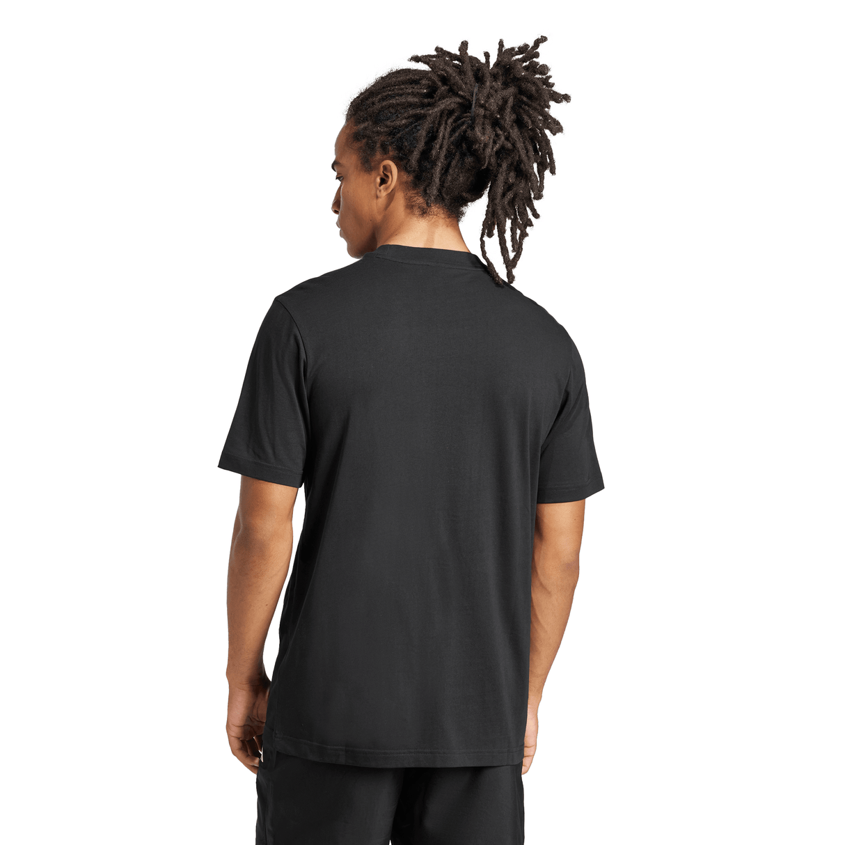 adidas Men's Essentials Small Logo Single Jersey Tee