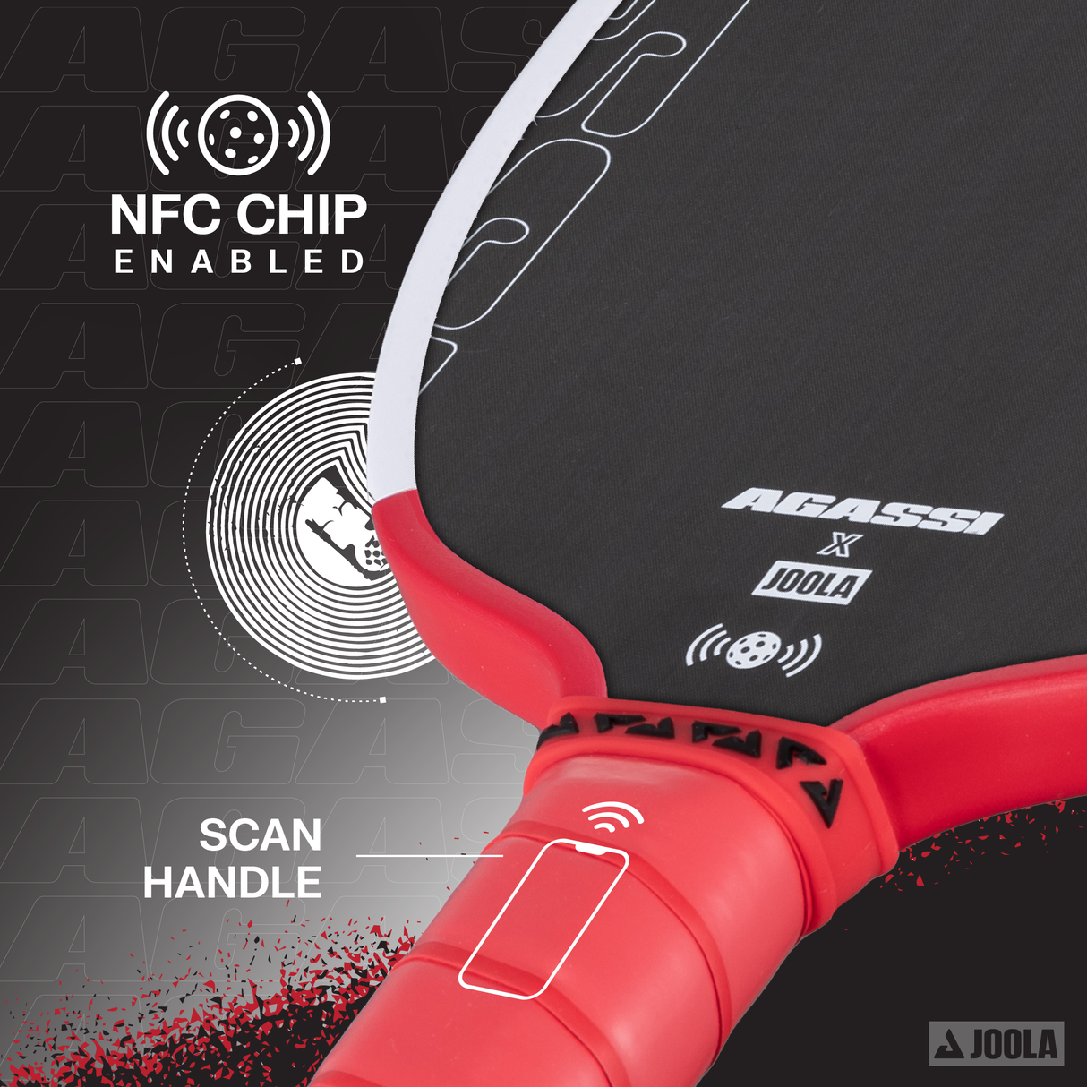 JOOLA Agassi Pro Pickleball Paddle