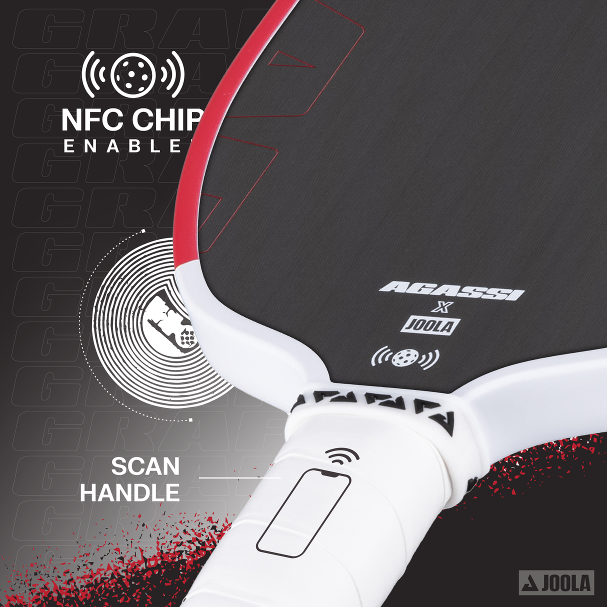 JOOLA Graf Pro 16mm Pickleball Paddle