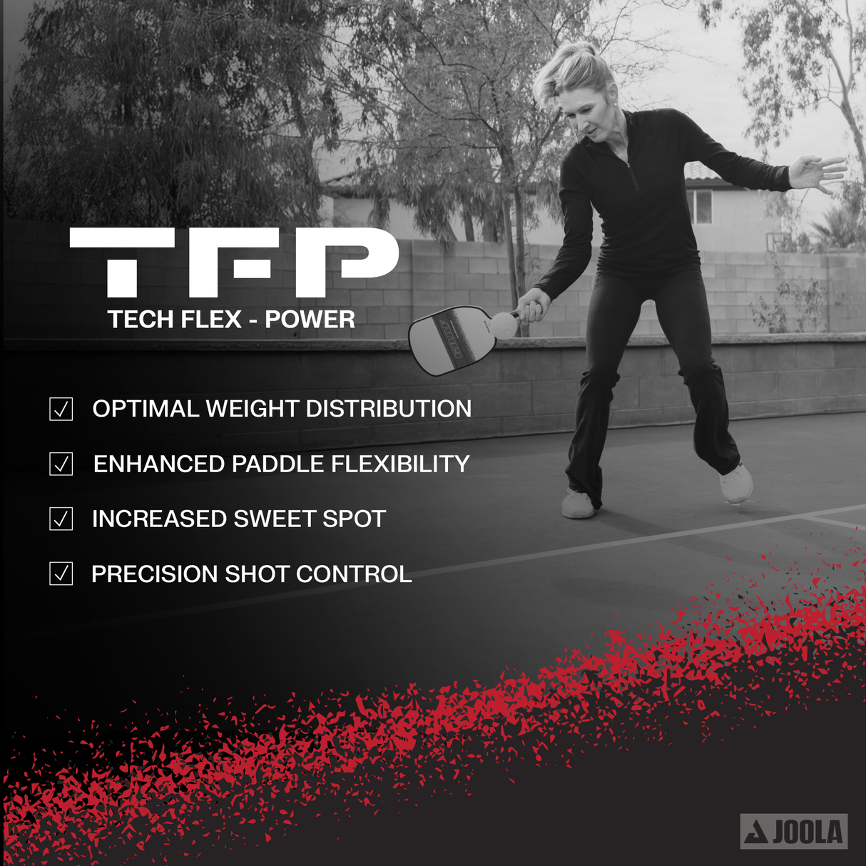 JOOLA Graf Pro 16mm Pickleball Paddle