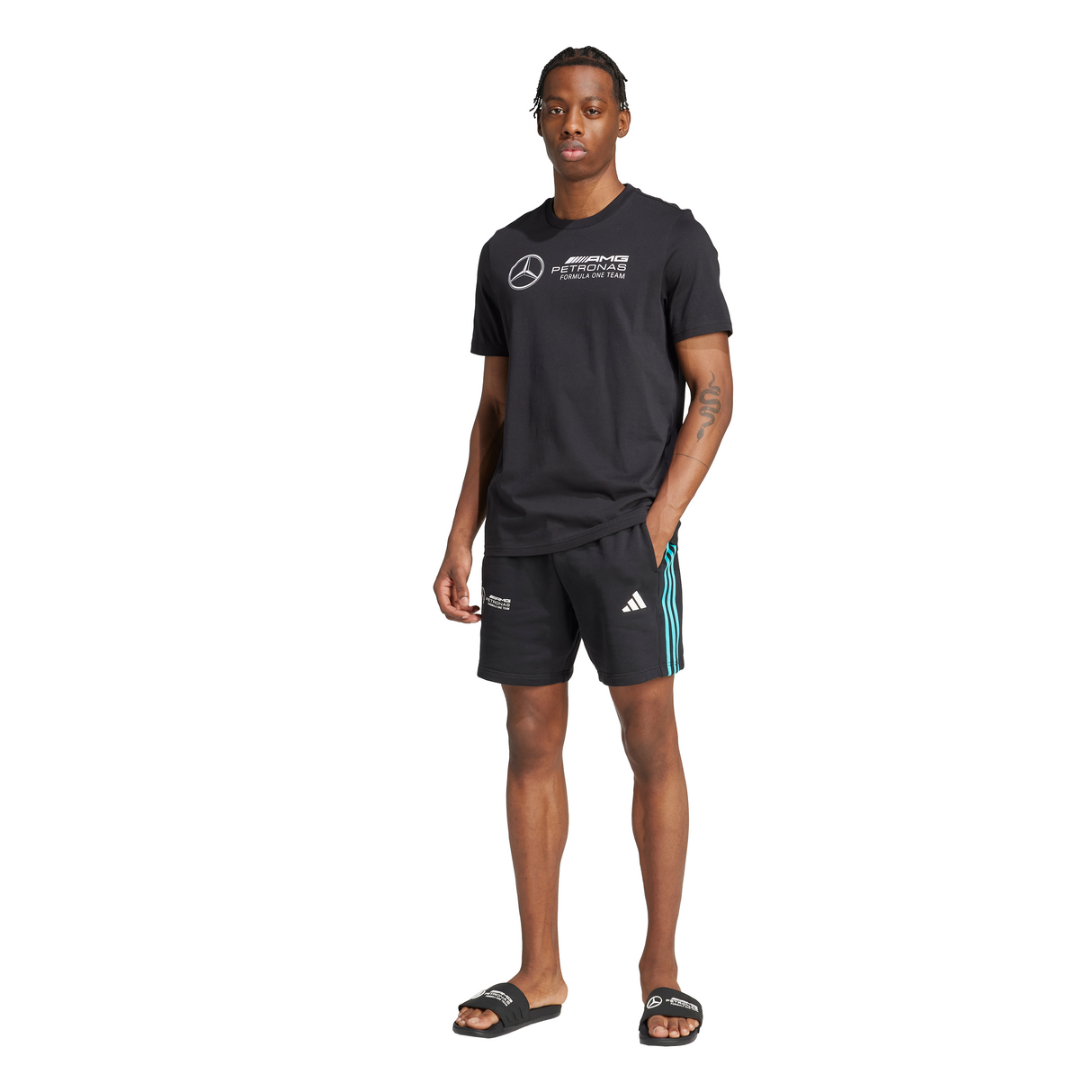 adidas Men's Mercedes - AMG Petronas Formula One Team DNA Graphic Tee