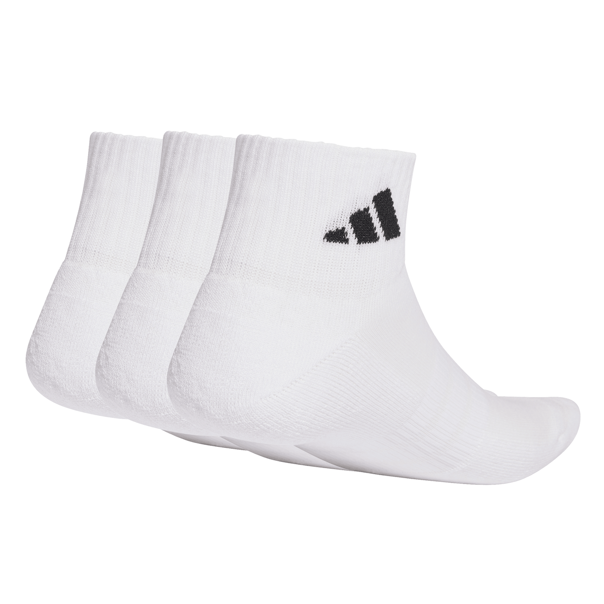 adidas Unisex Cushioned Sportswear Ankle Socks 3 Pair Pack