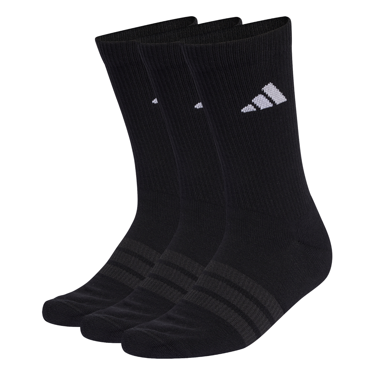 adidas Unisex Cushioned Sportswear Crew Socks 3 Pair Pack