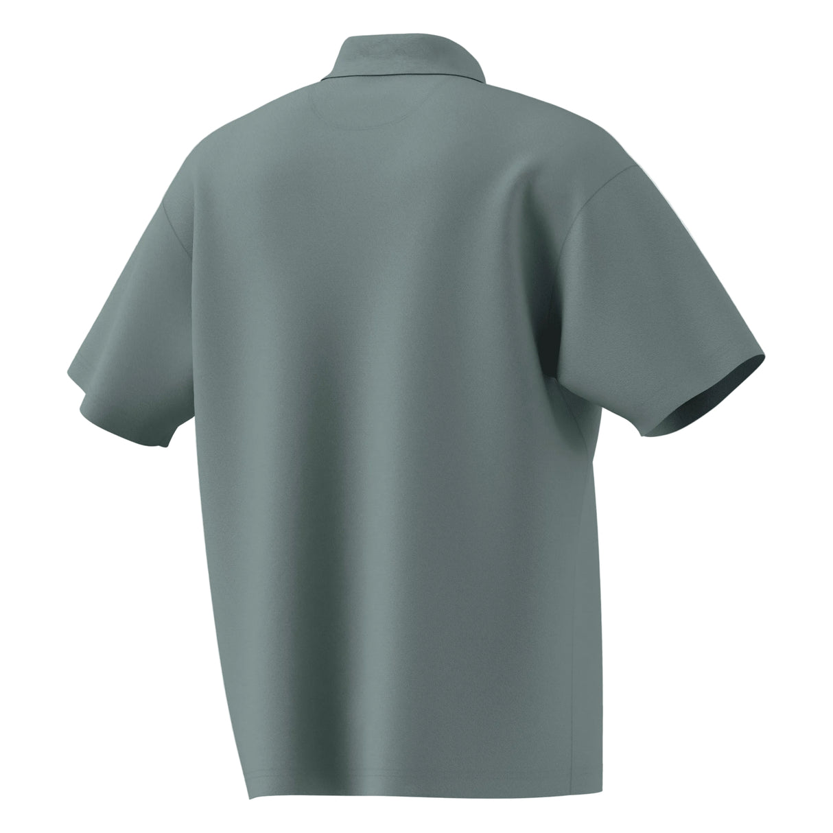 adidas Men's Essentials Plus Loose Fit Small Logo Short Sleeve Polo Shirt