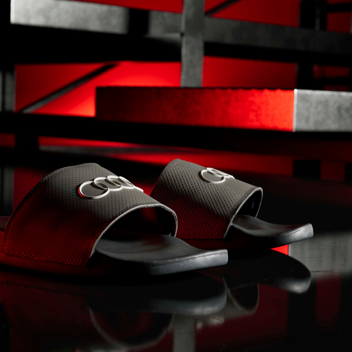 adidas Unisex adilette Comfort Audi Revolut F1 Team Slides