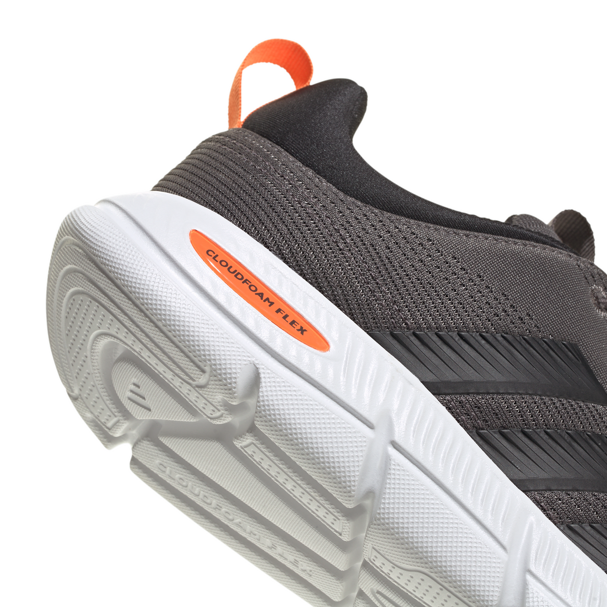 adidas Men's Cloudfoam Flex Elastic Lace Casual Shoes