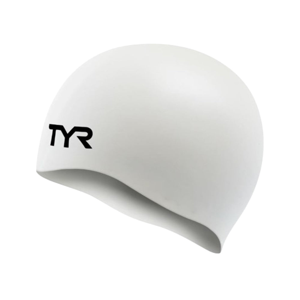 TYR Youth Silicone Wrinkle-Free Swim Cap