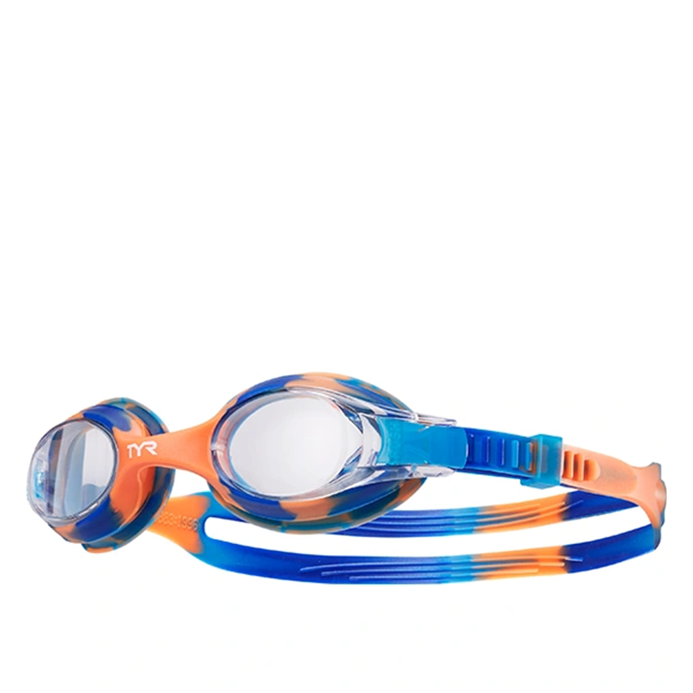TYR Kids' Swimples Tie Dye Swimming Goggles