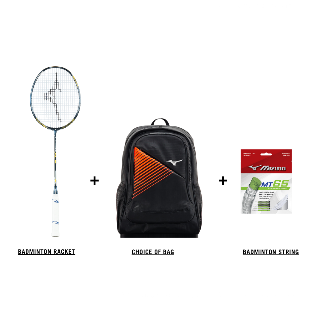 Mizuno Carbosonic Ace Badminton Racket (Package)