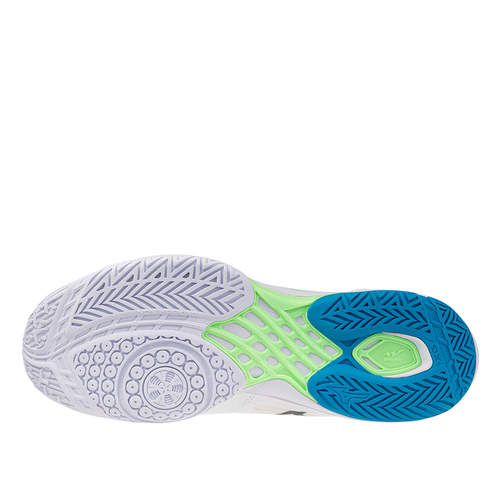 Mizuno Wave Claw 4 Wht - Blk Badminton Shoe