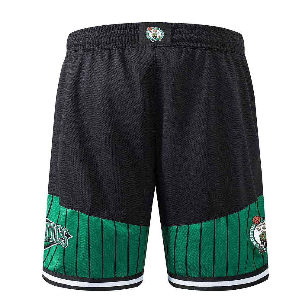 FexPro Men's NBA Color Block Primary Logo Celtics Short