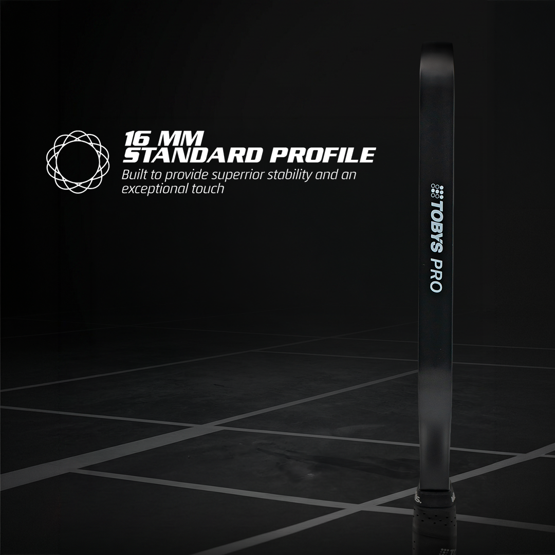 Toby's Pro TCR Advanced Hybrid Pickleball Paddle