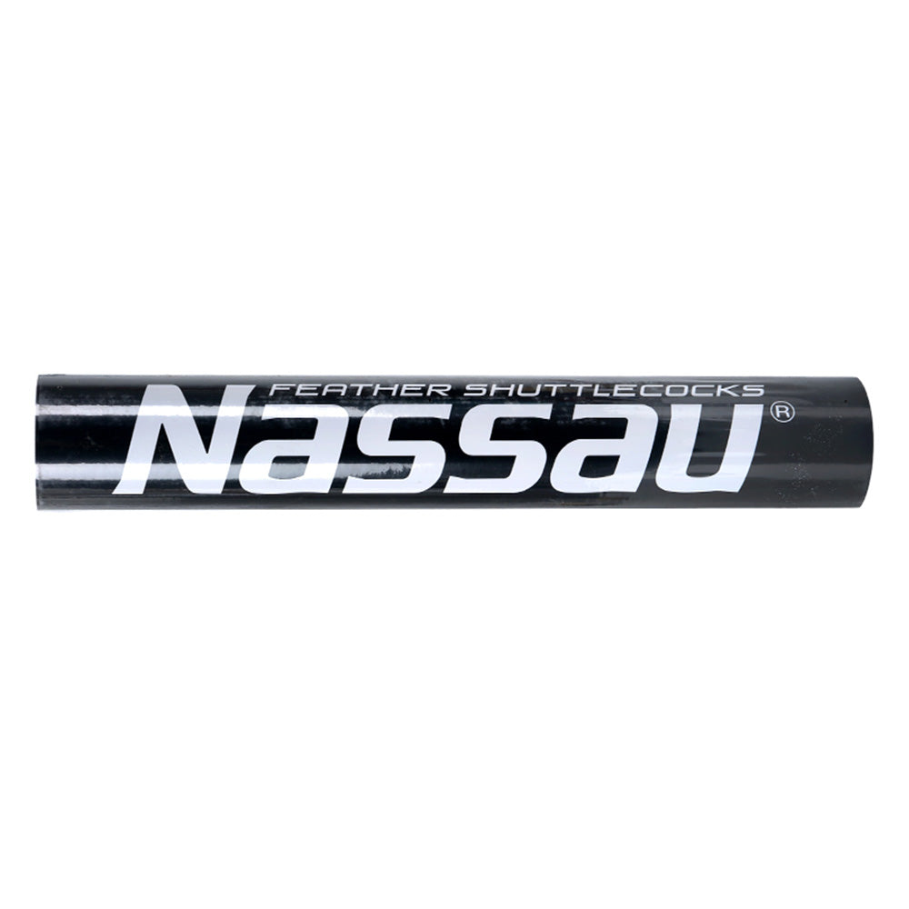Nassau Badminton Shuttlecock Alpha (Tube 12pcs)