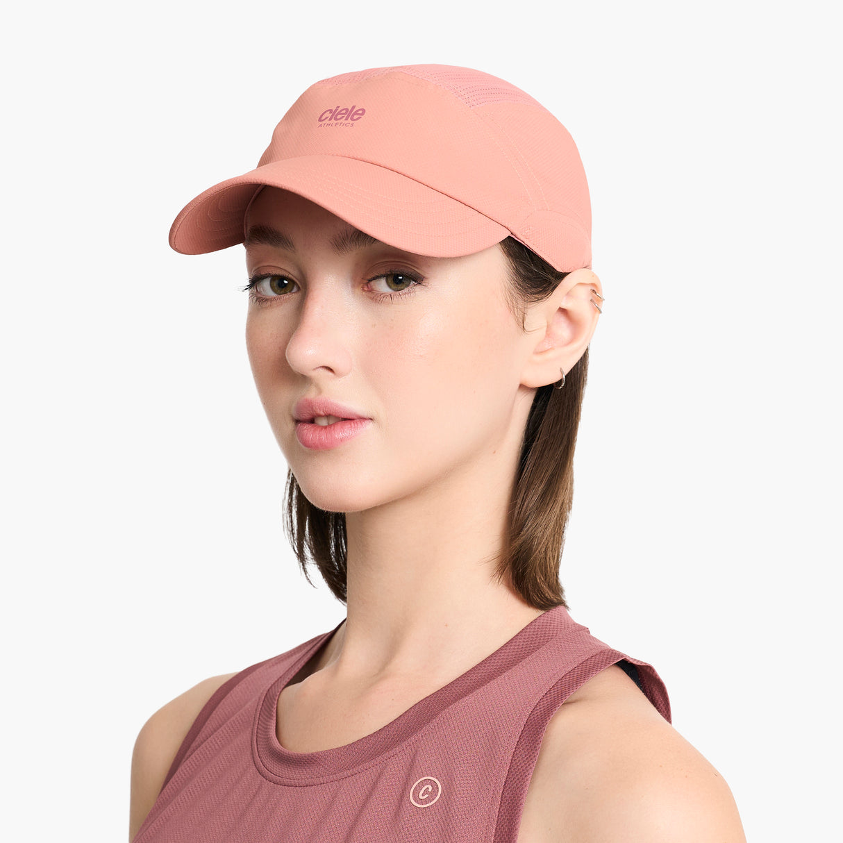 Ciele FSTCapSC Classic Athletics SL Cadmium Running Cap
