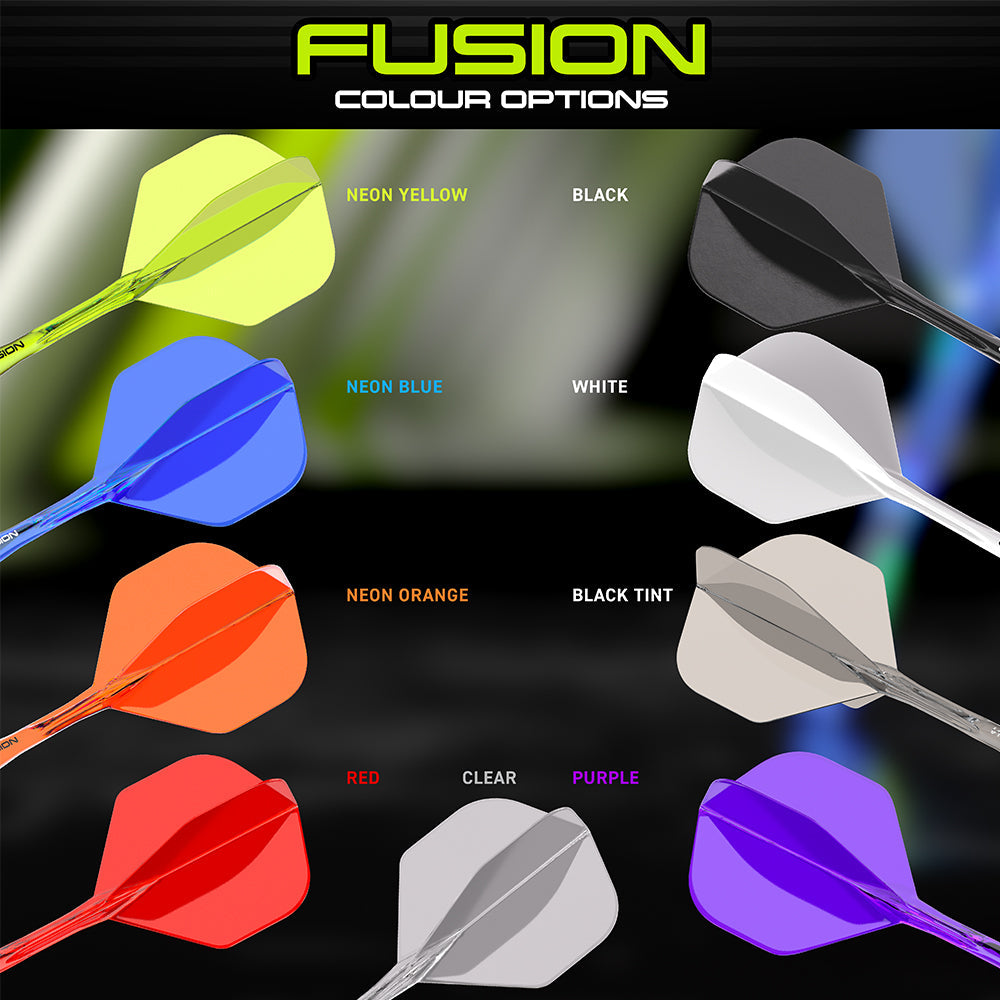 Winmau Fusion Integrated Red Flight & Shaft