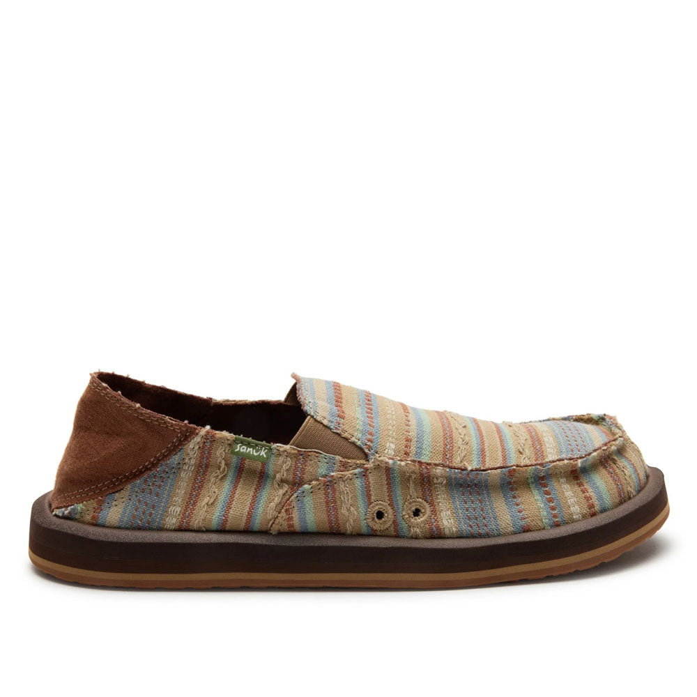 Sanuk Donny Blanket - Mocasines Para Hombre, Kona Sunrise, 8