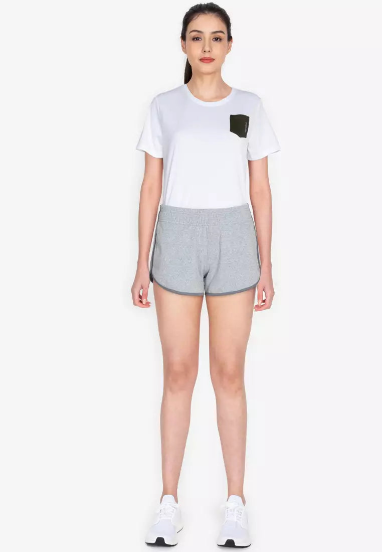 Equipe Women's Basic Lounge Shorts Light Grey/Grey