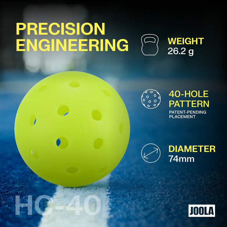 JOOLA HC-40 Ball 3 Pack