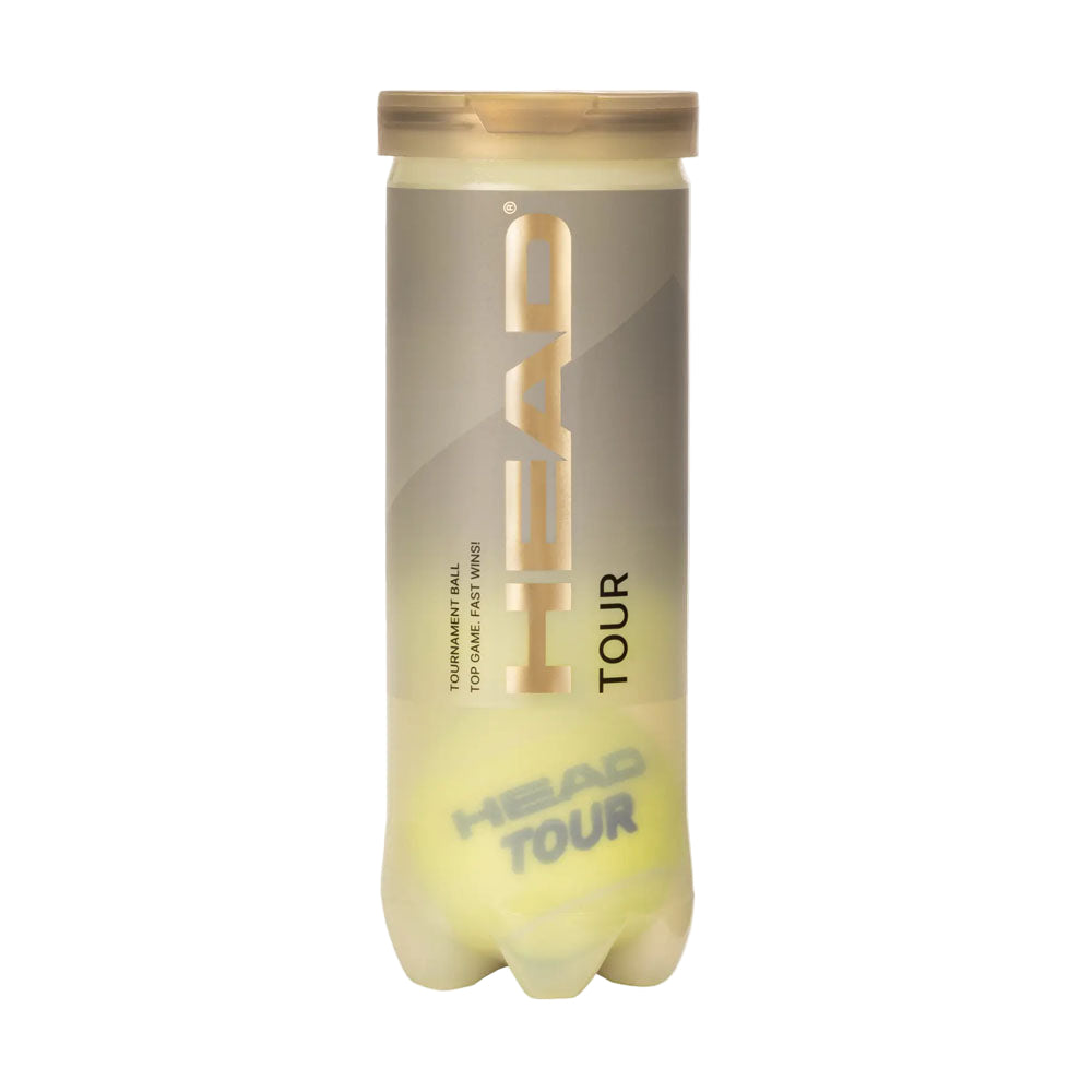 HEAD TOUR 3 Tennis Balls Single Can