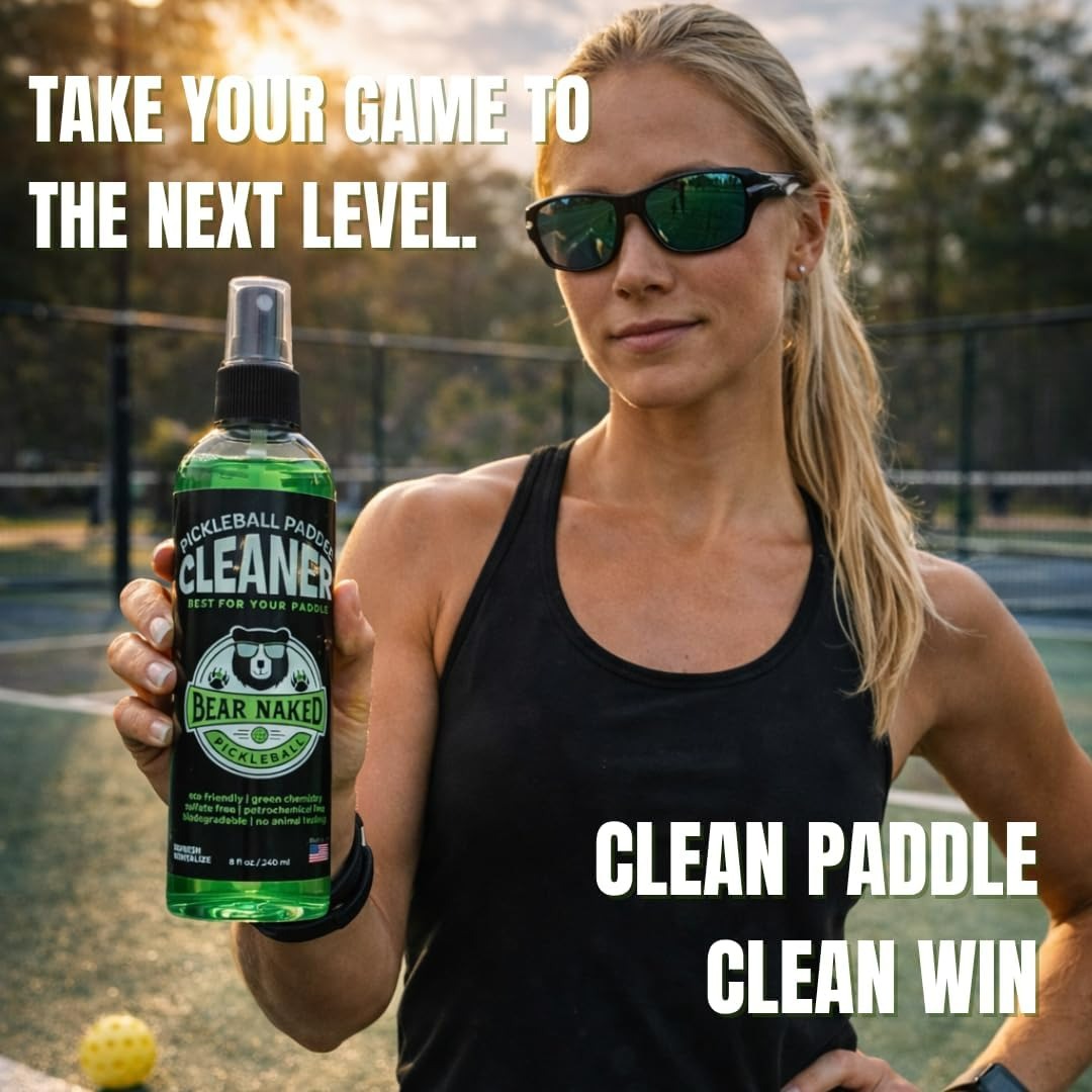 Bear Naked Pickleball Paddle Cleaner
