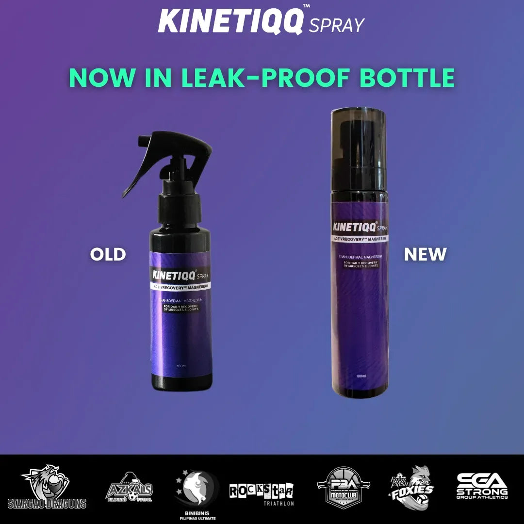 KINETIQQ Magnesium Oil Body Spray (100 ml)