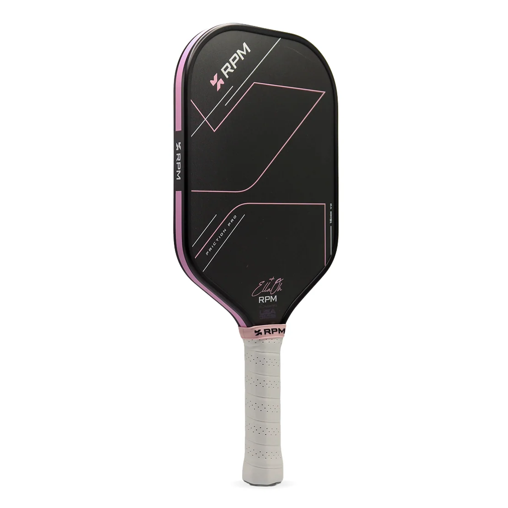 RPM Friction Pro V2 Ella Oh 16mm Elongated Pickleball Paddle