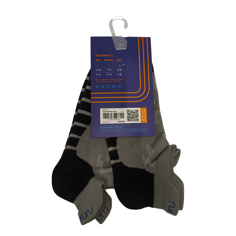 runnr Pro Performance Ankle Socks