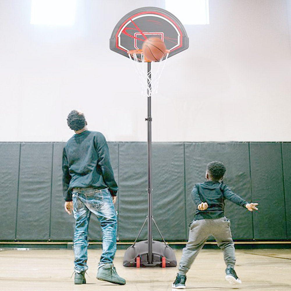 Lifetime Impact Youth 32 Basketball Set Black Red Orange