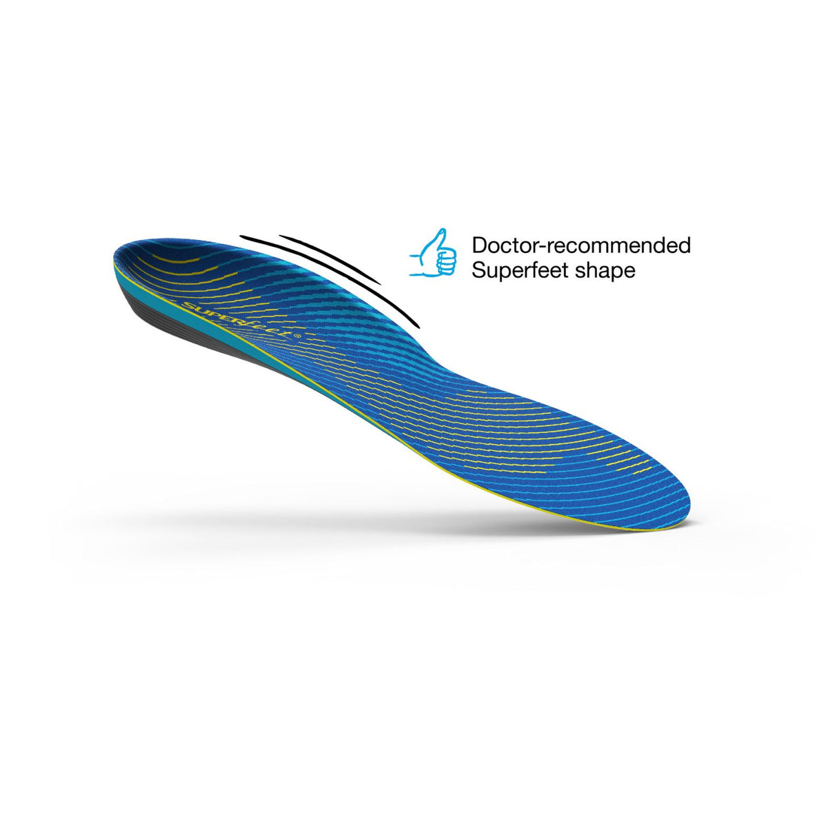 Superfeet Run Support Medium Arch Insole