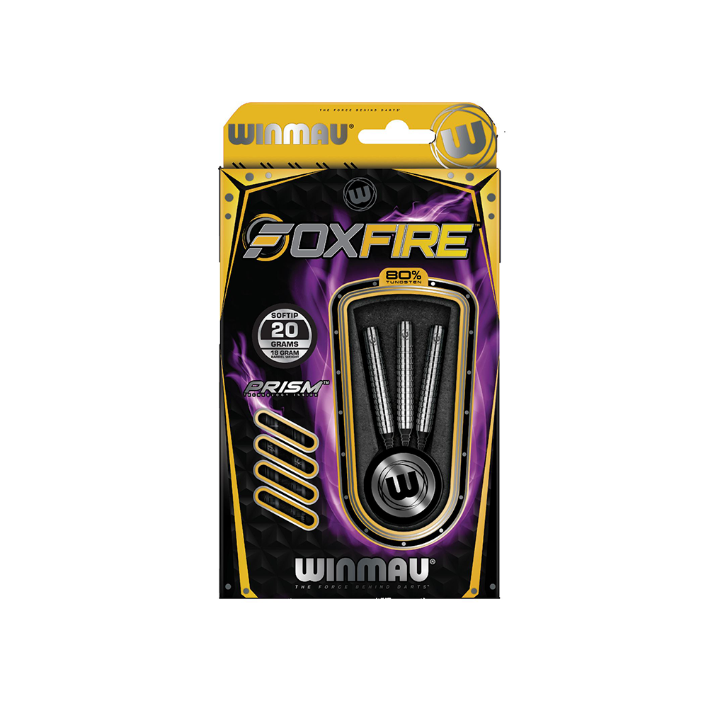 Winmau Foxfire 80% Tungsten Soft Tip Darts