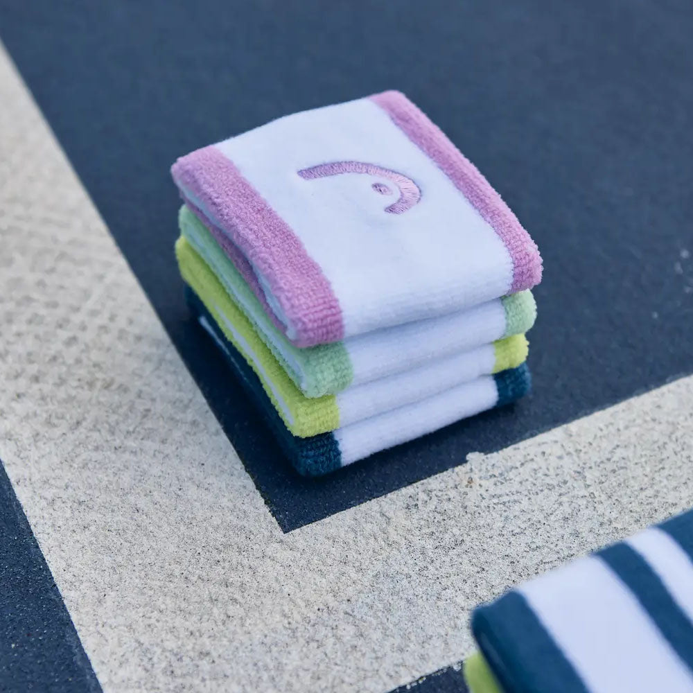 HEAD Wristband Striped 2.55“ (Per Piece)