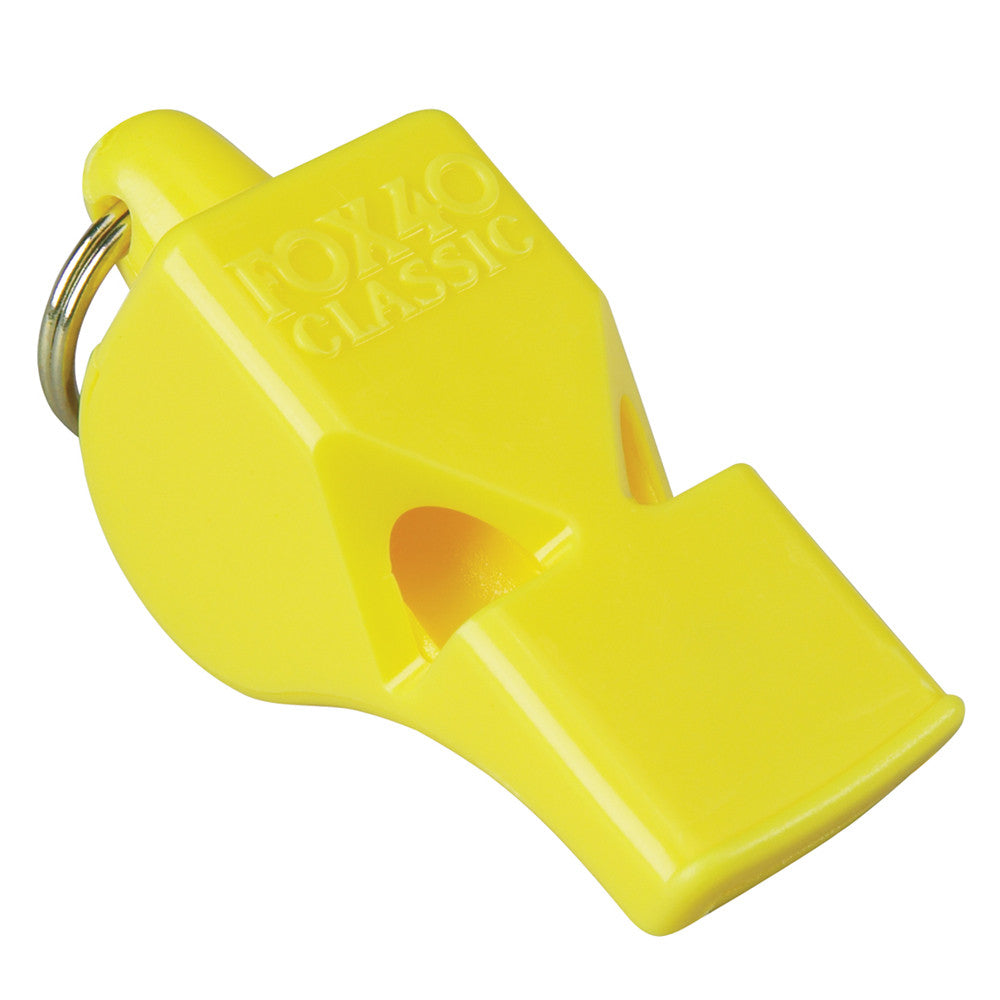 Fox40 Classic Safety Whistle with Breakaway Lanyard | Toby's Sports