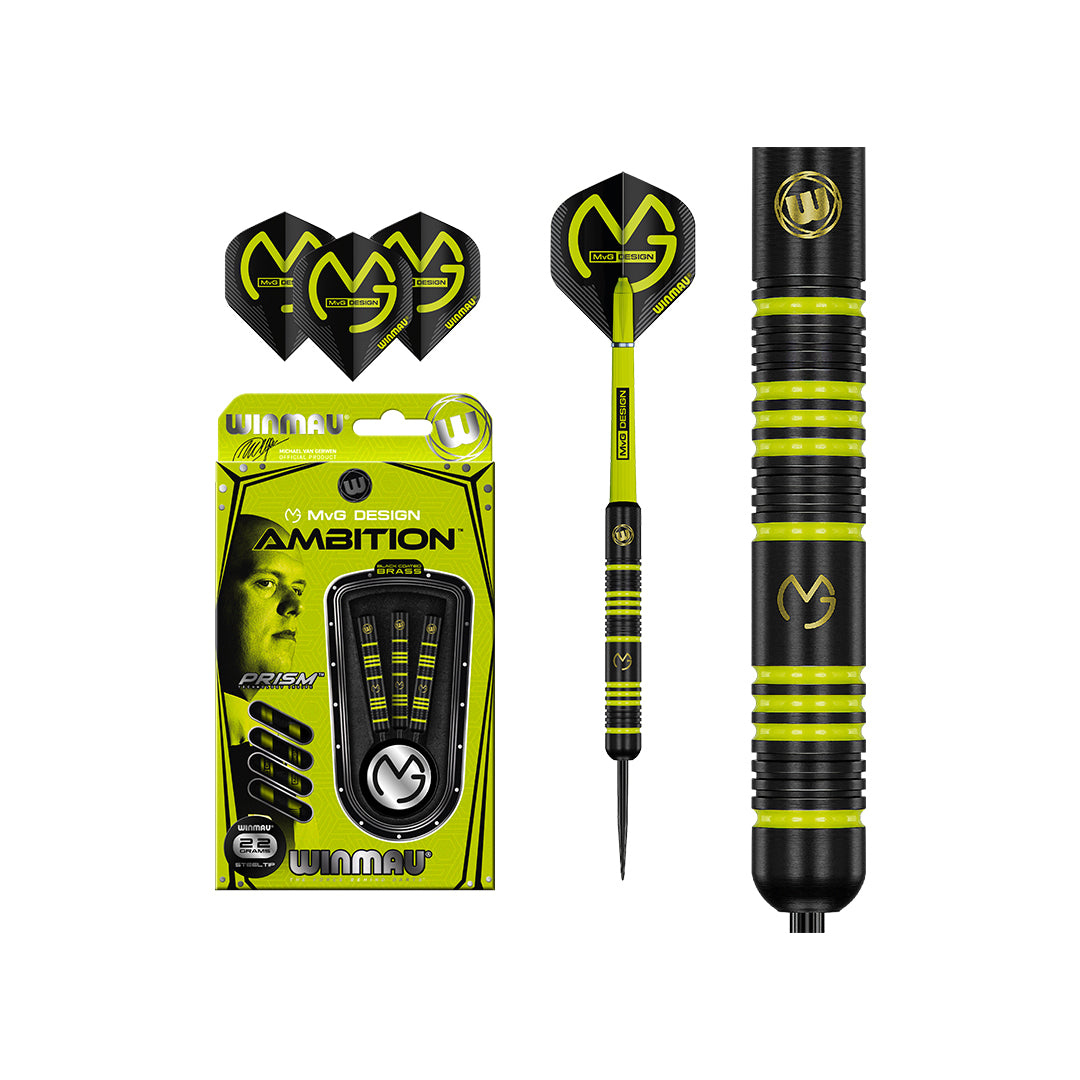 Winmau MVG Design Ambition Brass Steeltip Dartpin