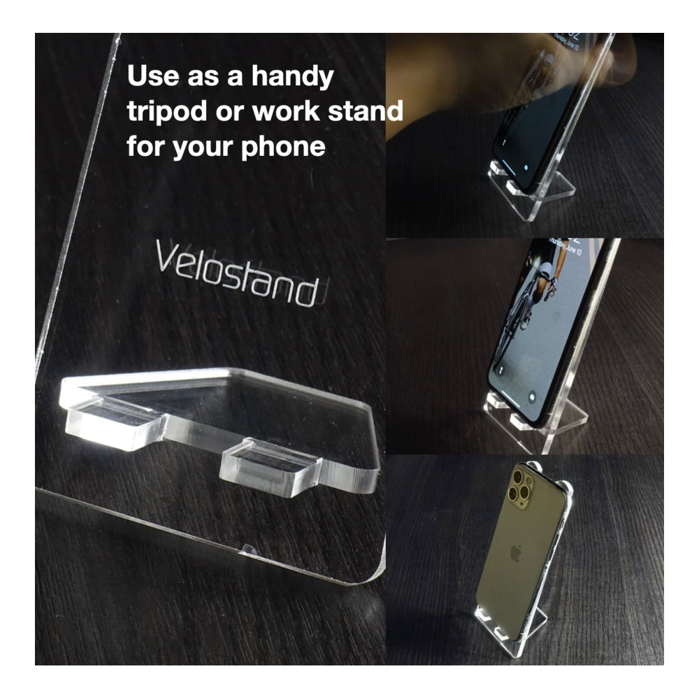 Velostand ORIGINAL Bike Stand + Phone attachment (2-in-1 BUNDLE)