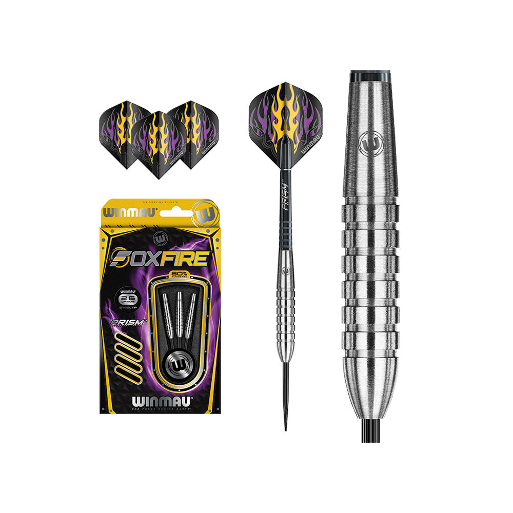 Winmau Foxfire 80%Tungsten Steeltip Darts