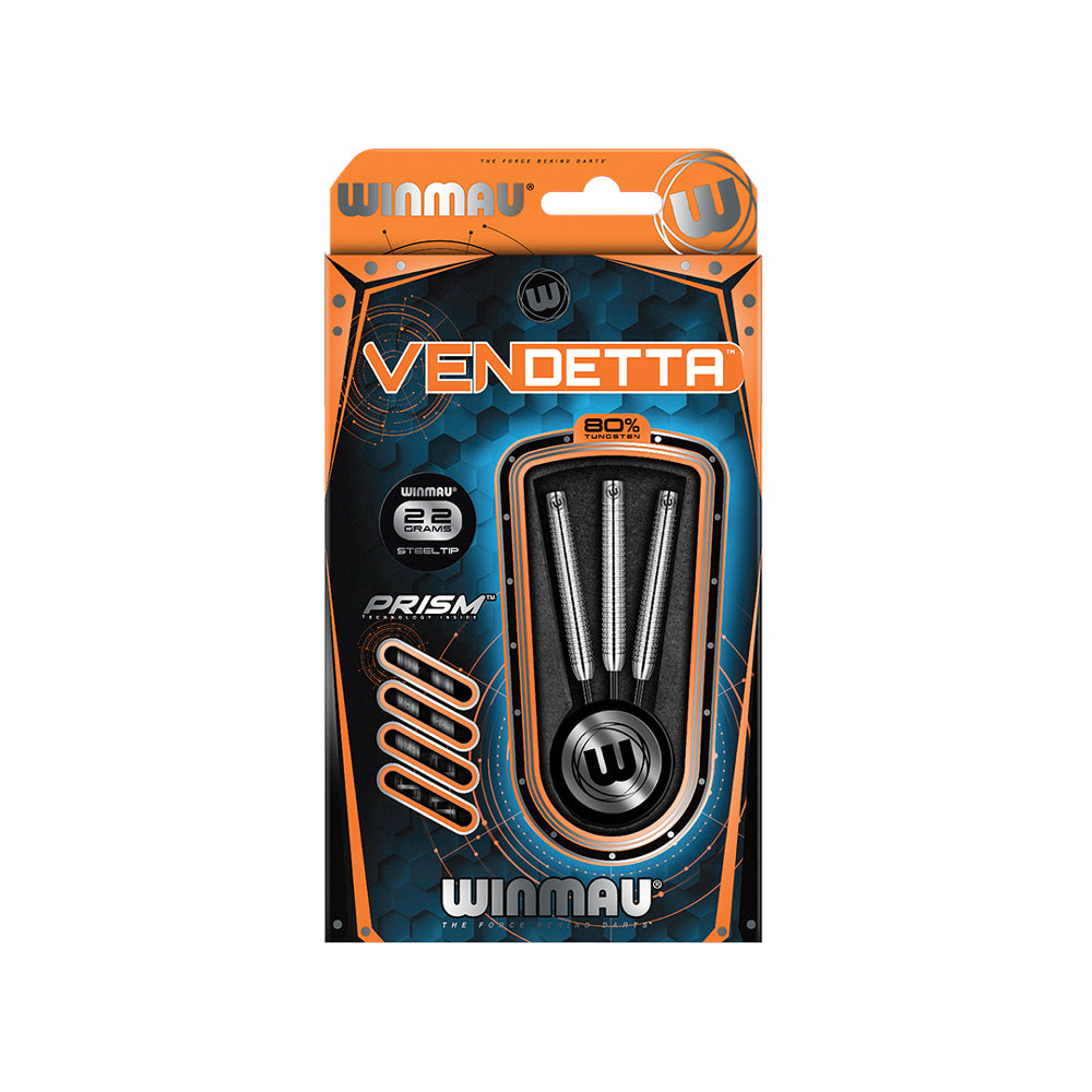 Winmau Vendetta 80% Tungsten Steeltip Darts